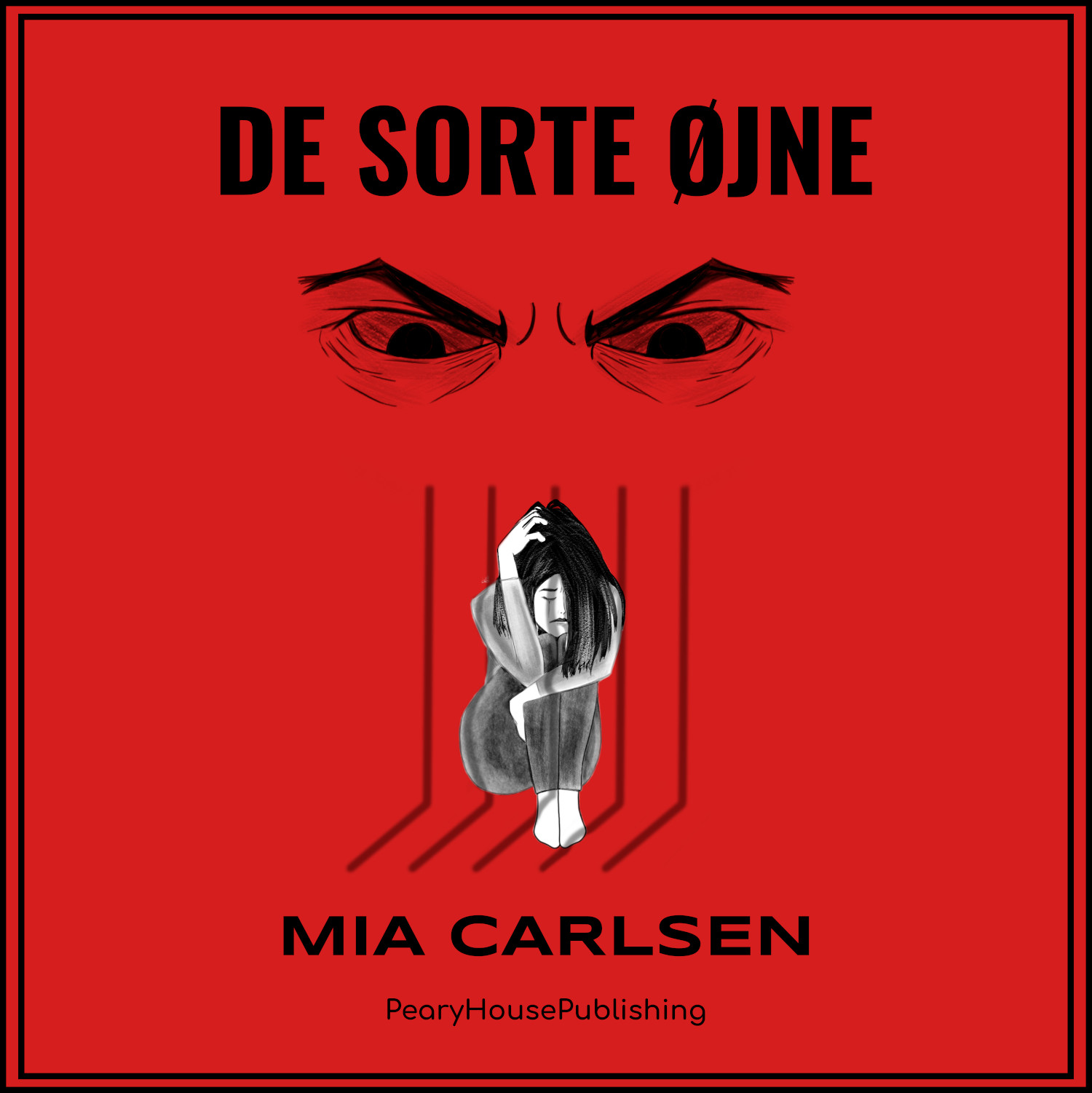 Bog: De Sorte Øjne - Cover kvad - PearyHouse